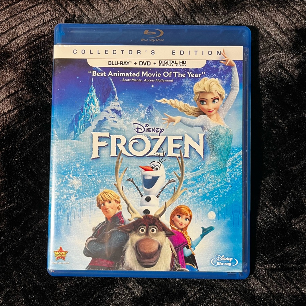 frozen dvd blue ray Disney
